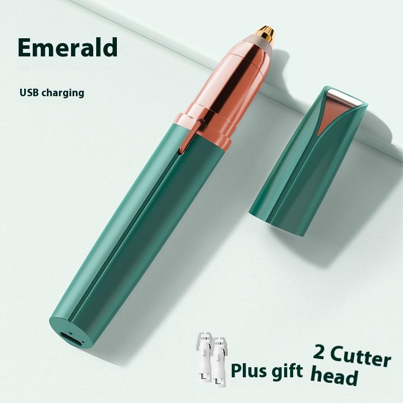 Electric Eyebrow Trimmer Security Hair Removal Eye Brow Epilator USB Charger Mini Shaper Shaver Hair Removal Painless Beauty