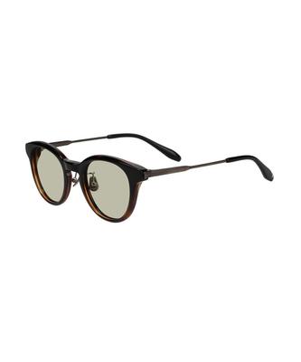 Boston Type Sunglasses REMASTER INNERLABEL Fashionable Business Nose [Zoff] (black (gradation)) Unisex, Lightweight, Titanium, Stylish, Suit,