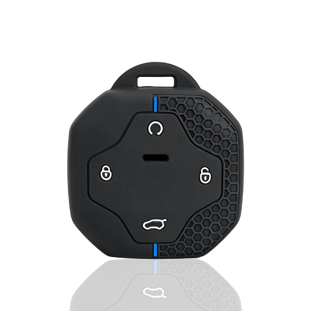 Keychain Silicone Car Key Case Cover Protective For Chery Jetour To Genesis Traveller T2 X90 X70 X95 Dashing X-1 Plus Dtc L9