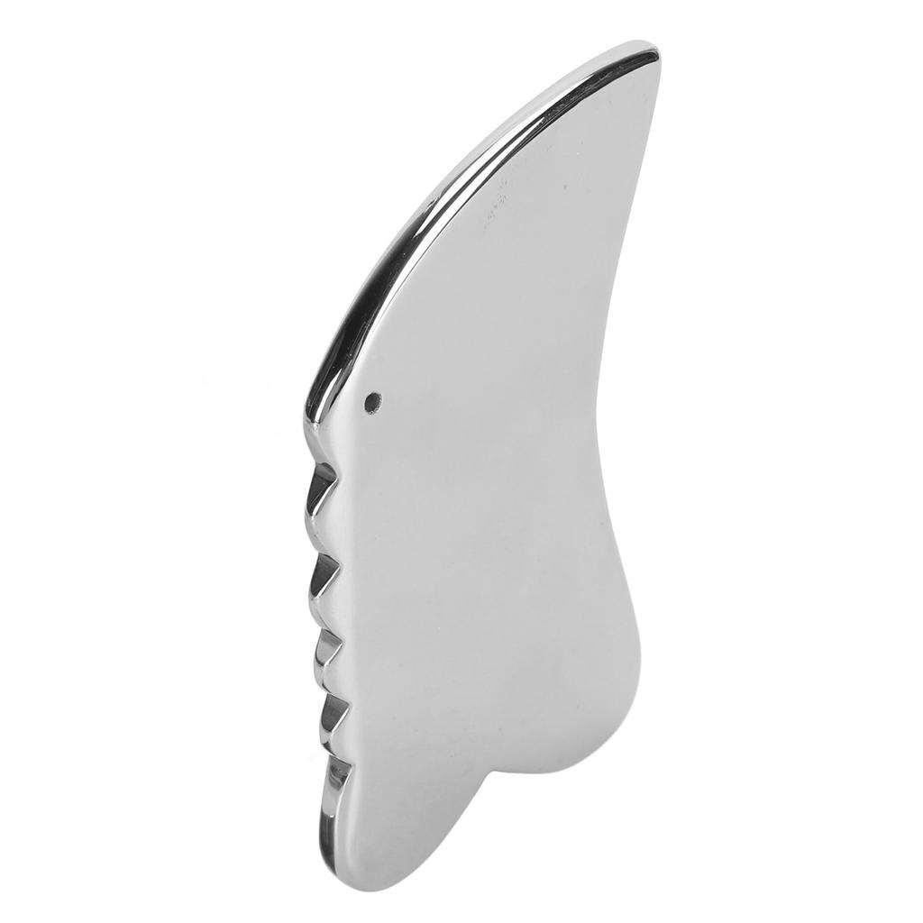 100x60x6mm Terahertz Scraping Board Energy Stone Meridian Back Scraping Plate Massage Tool for Home