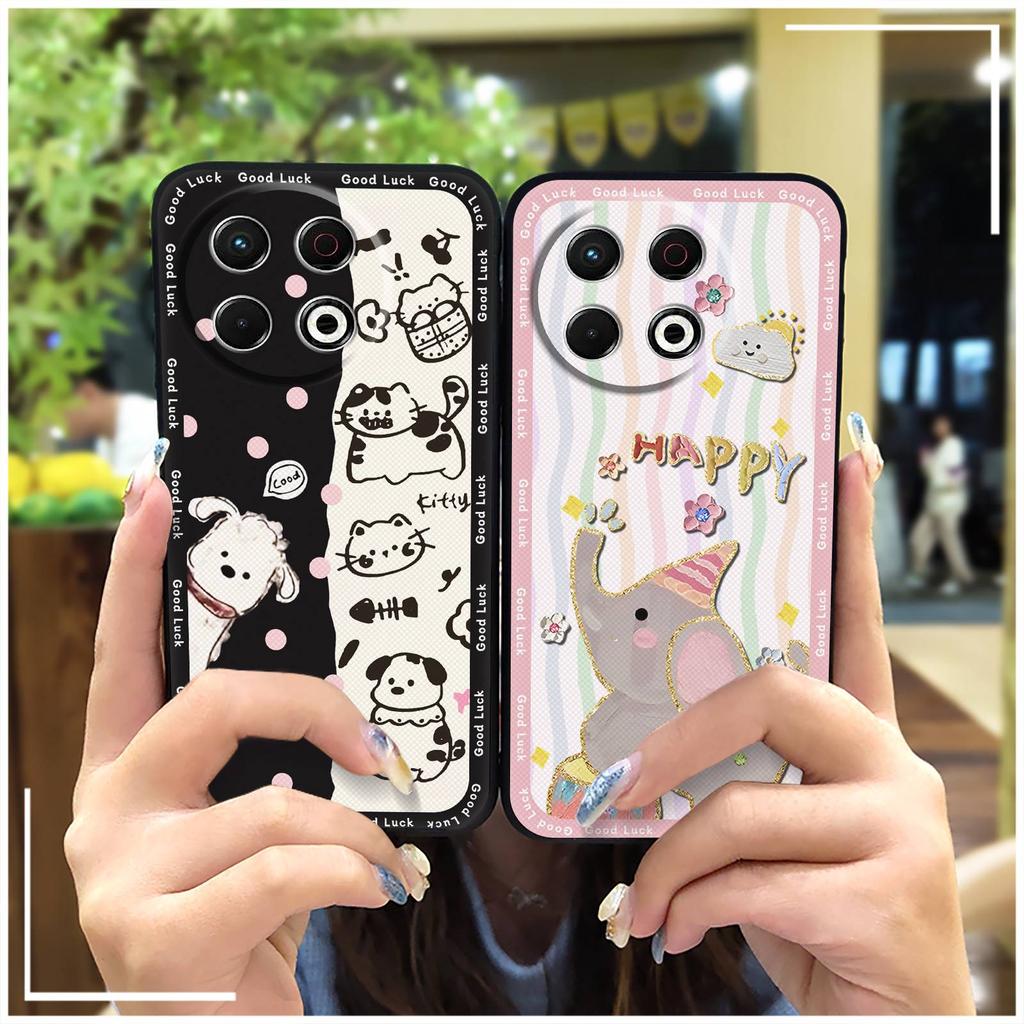 Shockproof Cartoon Phone Case For Tecno Spark30 Pro 4G/KL7 Graffiti Waterproof Anti-dust Full Wrap Back Cover Anti-knock