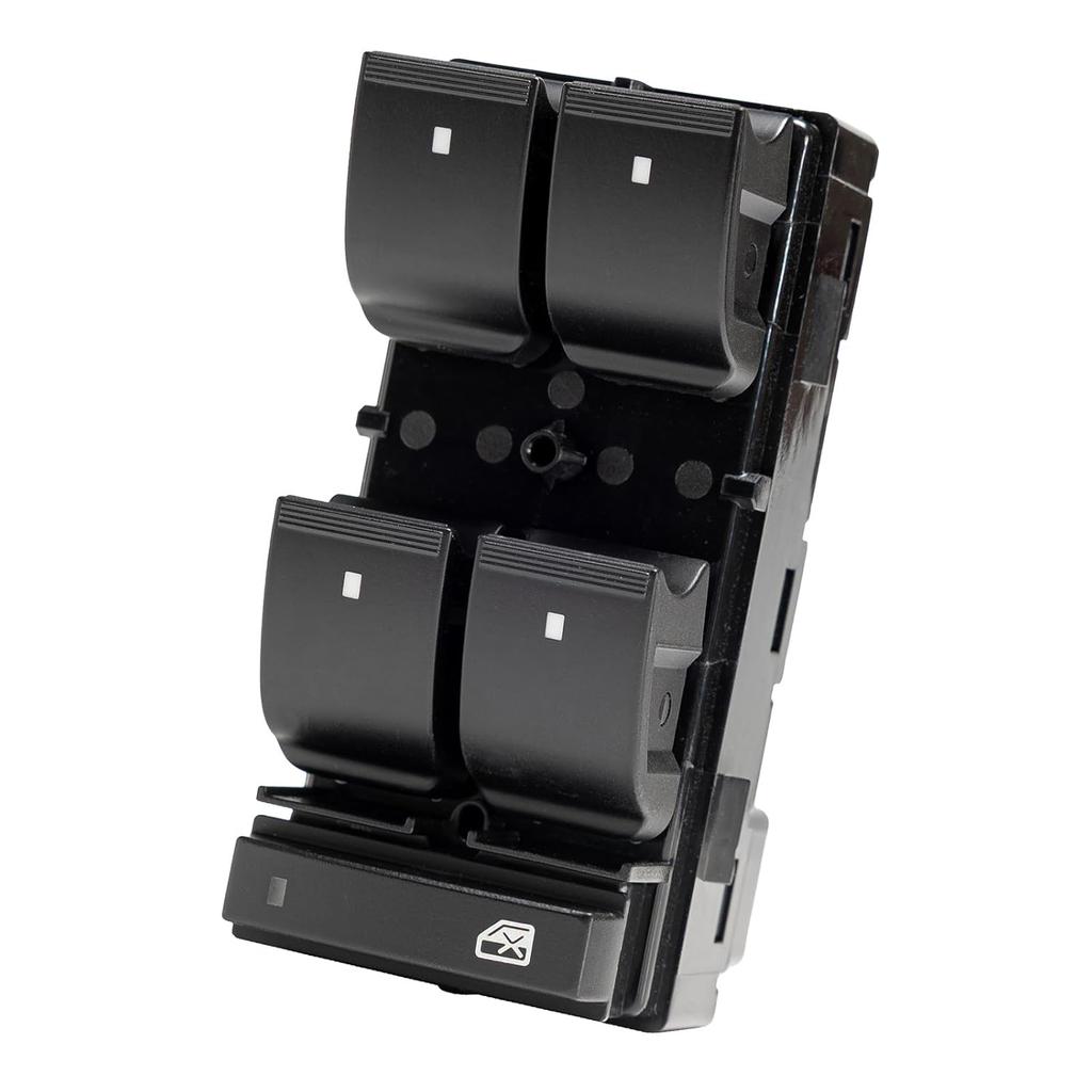 Premium Driver Side Power Master Window Switch, Fits For Chevy Silverado, 2007-2013 GMC Sierra, Chevrolet Traverse, Buick Enclave, Yukon, HHR,