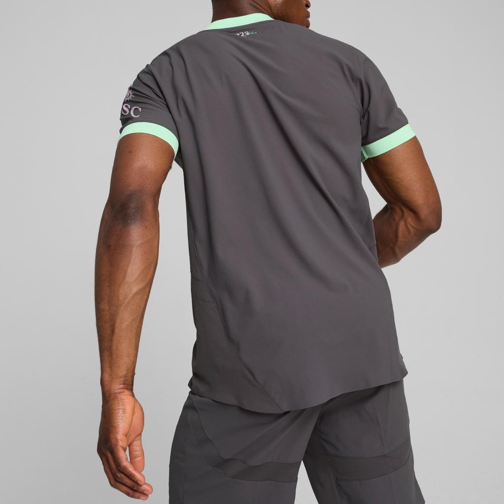 Puma Ac Milan Ultraweave Retro Jersey Men Tops Gray 77502803