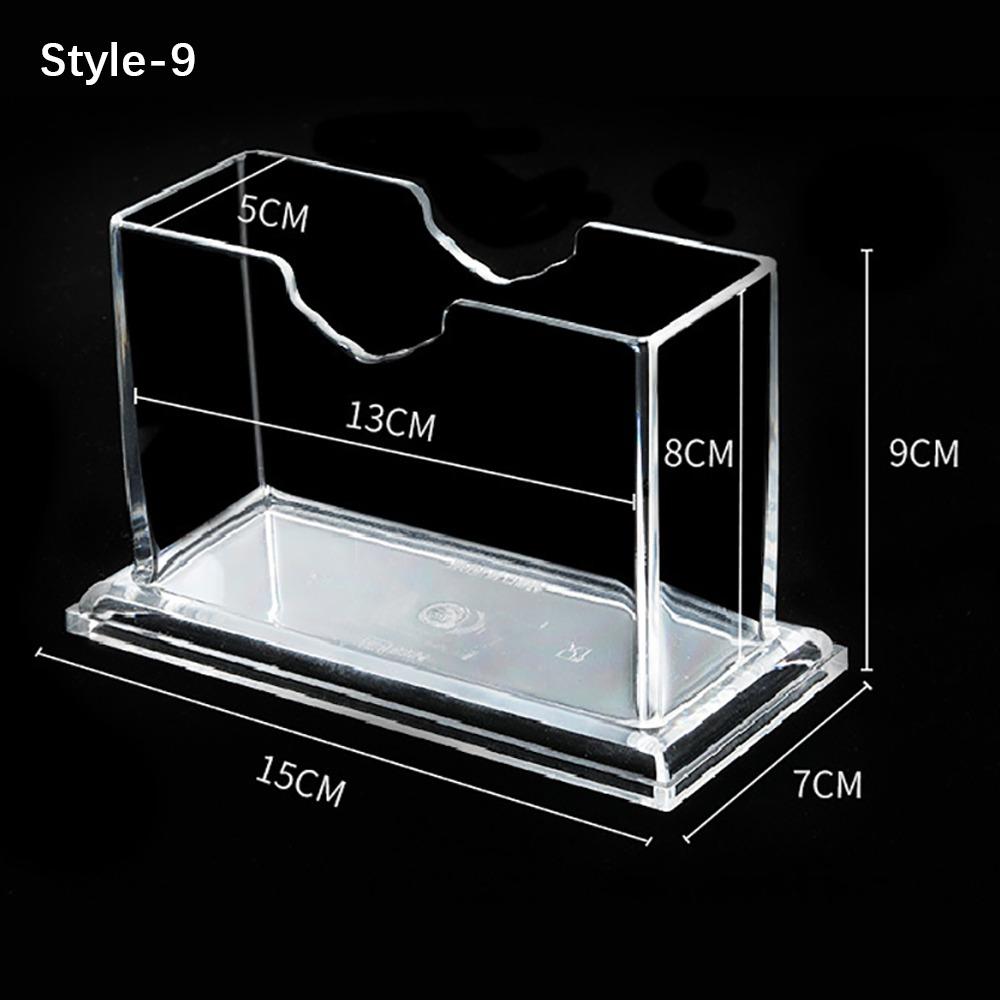 Acrylic Napkin Holder Transparent Paper Towel Box Creative Restaurant Napkin Box Restaurant