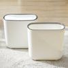 Bathroom Narrow Shape Trash Can Toilet Side Garbage Can with Lid Kitchen Odorproof Trash Bin Covered Trash Can Wastepaper Basket