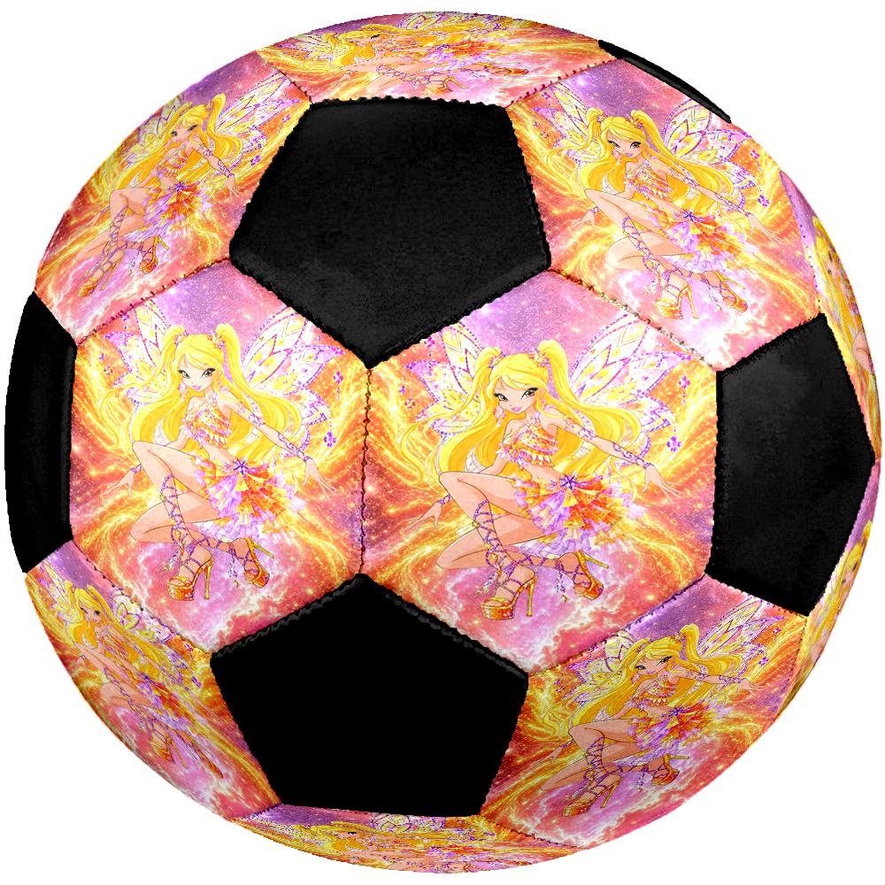 Pallone da Calcio Winx Club Taglia 5, Adatto per Partite Indoor e Outdoor, un Regalo Adatto a Tutti.