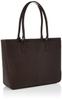 Offermann EHRGEIZ Men's Tote Bag, Made in Japan, Genuine Leather, B4 Size Capacity, No. 70003, Dark Brown