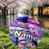 Custom Name Personalized KPop Demon Hunters Print Umbrella, Auto Open Close, 8‑Rib Sturdy Frame, Commute Camping Hiking Use, Birthday Gift