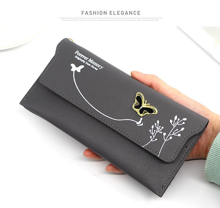 2023 Urban Minimalist Women's Solid Color PU Leather Wallet