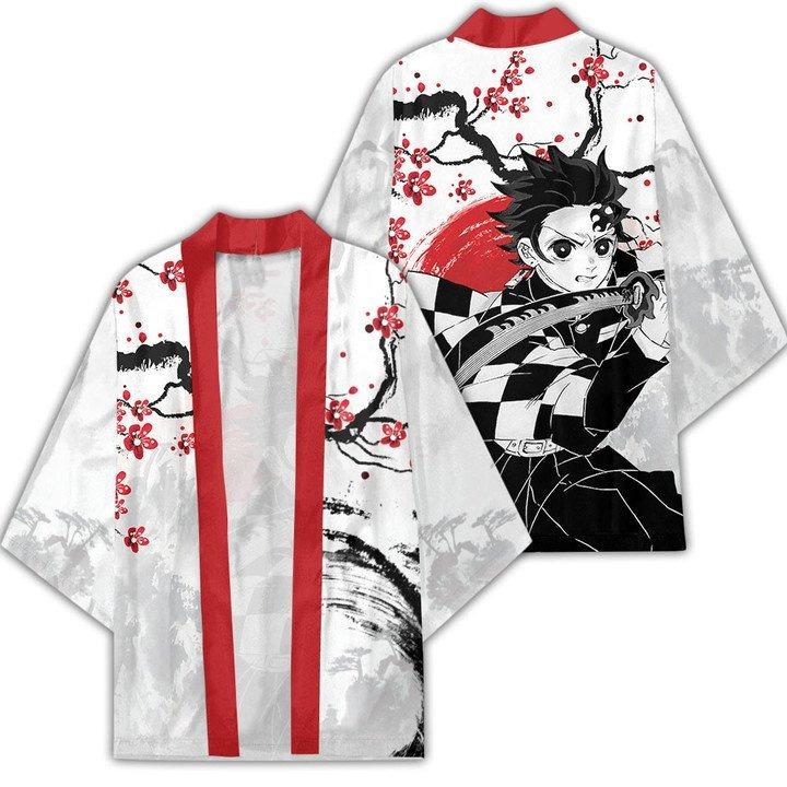 Japan cartoon comics Demon Slayer 3D Printed Cosplay Kimono Fashionable Cloak Taoist Robe Hanfu 0072
