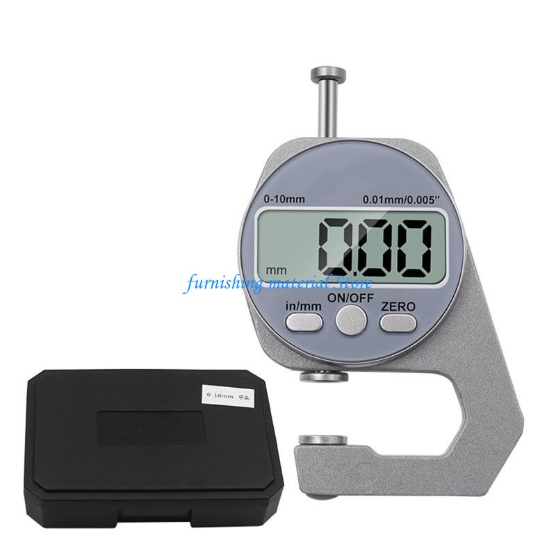 Y5GD 0-10mm Electronic Thickness Gauge Precise Digital Micrometer Thickness Meter