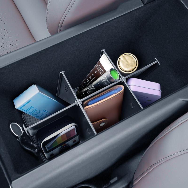 Center Console Dividers Organizer For 2025 Toyota Camry (XSE/XLE/SE/LE) Armrest Storage Car Interior Dividers Tray Accessories