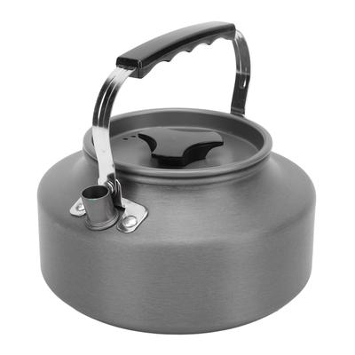Camping Kettle 1.1L Capacity Aluminum Alloy Heat Resistant Portable Stovetop Coffee Tea Pot for