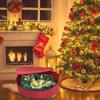 Large Capacity Christmas Wreath Storage Bag Round Festival Garland Container  Christmas Stuff