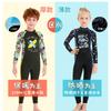 Kids 2.5mm Thick Neoprene Wetsuit Long Sleeve Full Body Dive Suit Snorkeling Surfing Swimming Warm Protection
