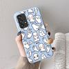 Case For Samsung A53 A52S A52 A73 A70 Cute Heart Flower Back Cover Soft Silicone Matte Protective Funda For Samsung Galaxy A53