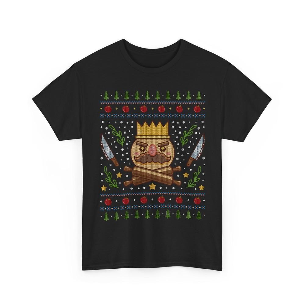 Onion Kingdom Ugly Sweater Unisex T-Shirt. Overcooked Video Game. Onion King.