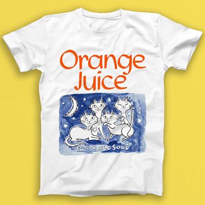 Orangensaft Arme Seele Post-Punk New Wave Musik Geschenk T-Shirt 1680