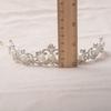 Korean Style Exquisite Rhinestone Bridal Jewelry Alloy Pearl Crown Wedding Dress Headpiece