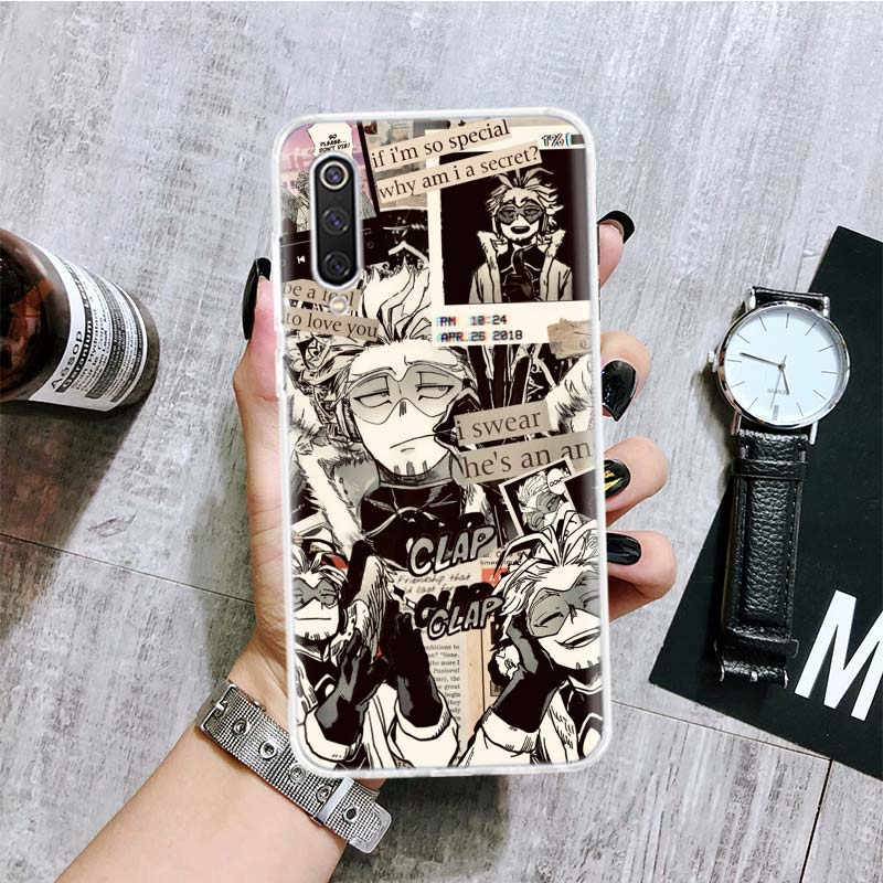 

Чохол для телефону Anime My Hero Academia для Xiaomi Redmi Note 10 9 8 11 Pro 11T 11S 10S 9S 9A 9C 9T 8T 8A 7 7A 5 Art Pattern Cover Coq Redmi 9A