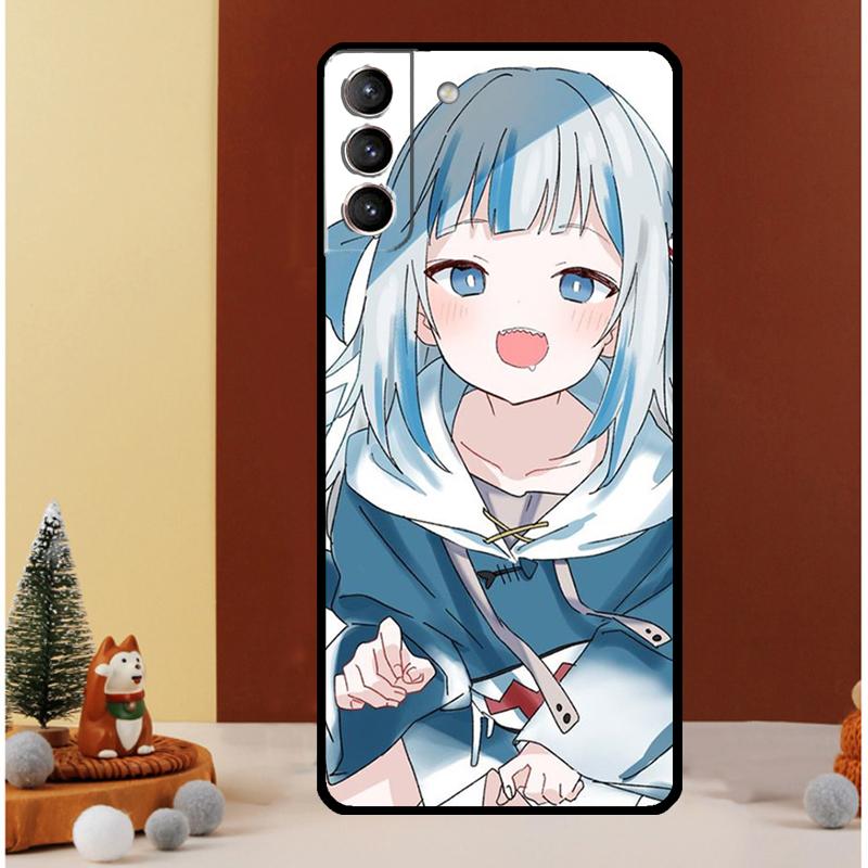 Gawr Gura Hololive Anime Case For Samsung Galaxy S26 S25 Ultra S23 S20 FE S21 S22 S24 Plus S10 S25 FE Cover Funda