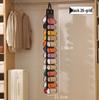 26-Pocket Double-Sided Yoga Outfit Hanging Storage Bag