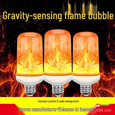 LED-Flammeneffekt-Glühbirne für Außendekoration - Ideal für Hof, Rasen, Weihnachten und KTV-Ambientebeleuchtung