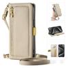 Crossbody Zipper Card Solt Wallet Leather Case For Samsung Galaxy S25 Ultra S24 Plus S23 A56 A26 A36 A16 A54 A14 A24 Book Cover