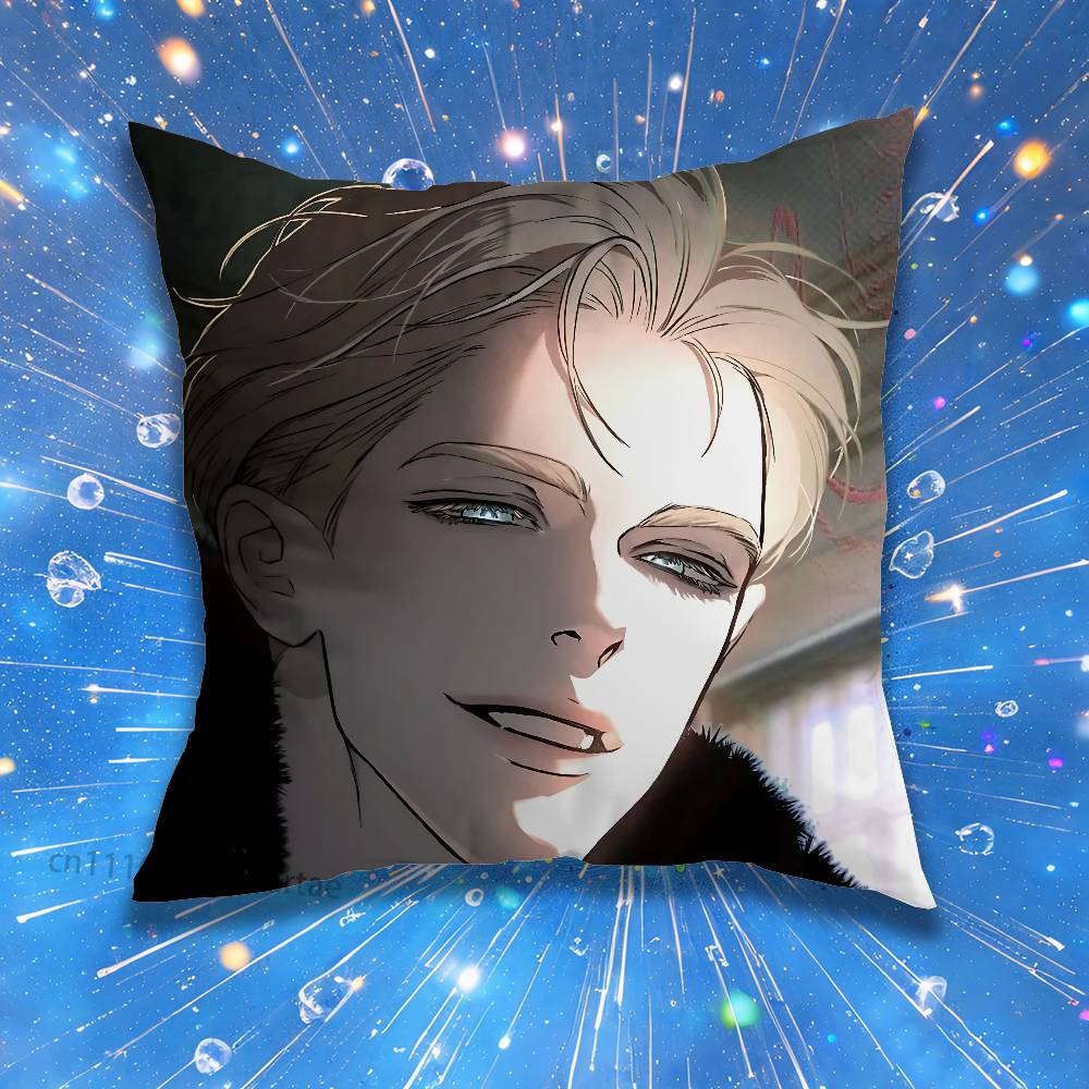 Manga C-Codename Anastasia Pillow Case For Home Bedroom Car Office Decoration Living Room Sofa Cushion Cover Suitable