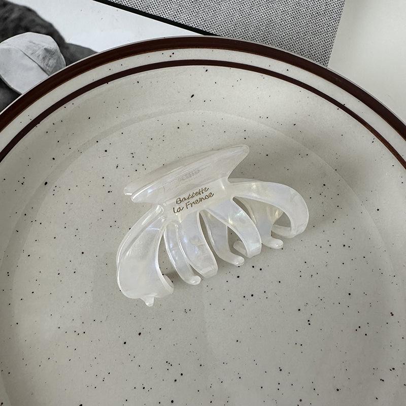 Nouveau Design Coréen 6CM Petit Couleur Unie Citrouille Ovale Pince à Cheveux Rétro Acide Acétique Requin Accessoires Cheveux Pour Femme Filles