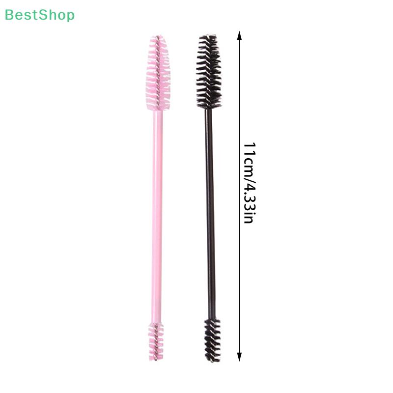 20/40Pcs Disposable Double-ended Eyelash Makeup Brush Eyelashes Extension Eyebrow Brush