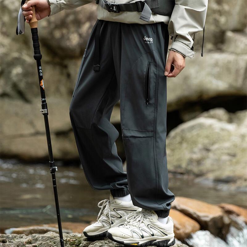 JEEP SPIRIT Men's Outdoor Cargo Jogger Pants