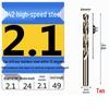 High Cobalt Extended Twist Drill Bit Set