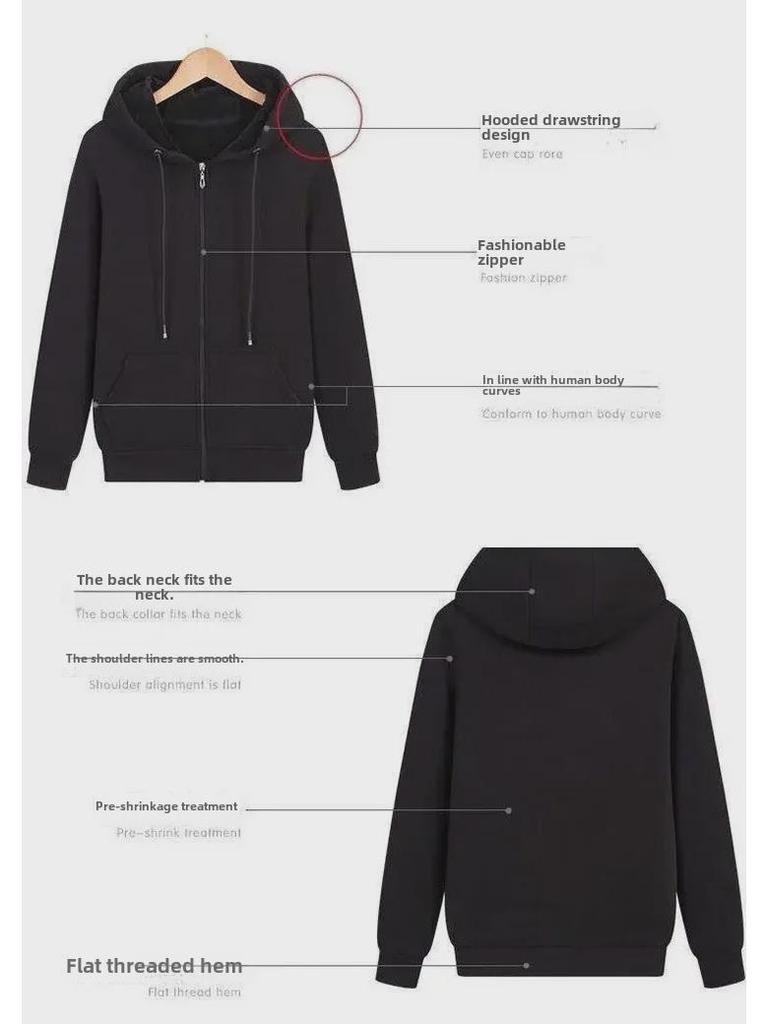 Pánská šedá silná sametová mikina s kapucí: Podzimní/Zimní Ležérní Sportovní Kardiganová Bunda Velké Velikosti