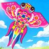 Cartoon Red Goldfish Kite for Kids - Light Breeze Outdoor Rainbow Animal Toy