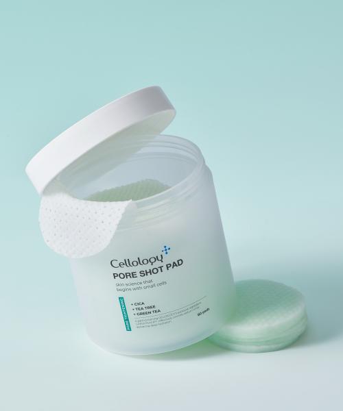 Cellology Pore Shot Pad 80pcs / Pore Sebum Cleansing Pad