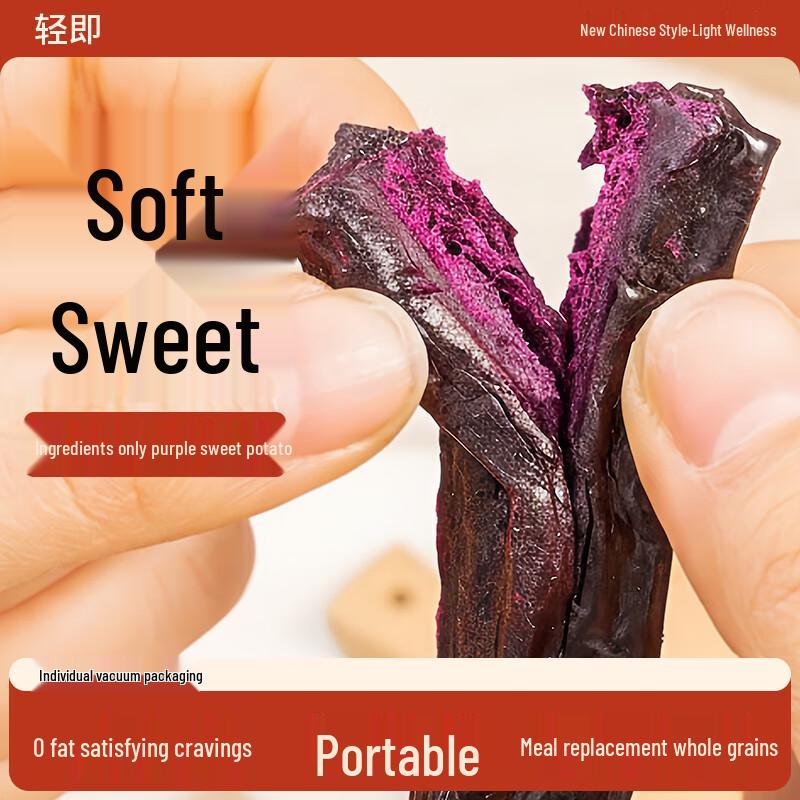 Low-Fat Sugar-Free Purple Sweet Potato Strips