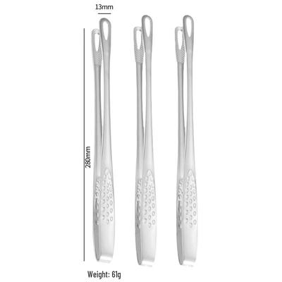 304 Stainless Steel BBQ Tongs - Large (3-pack)