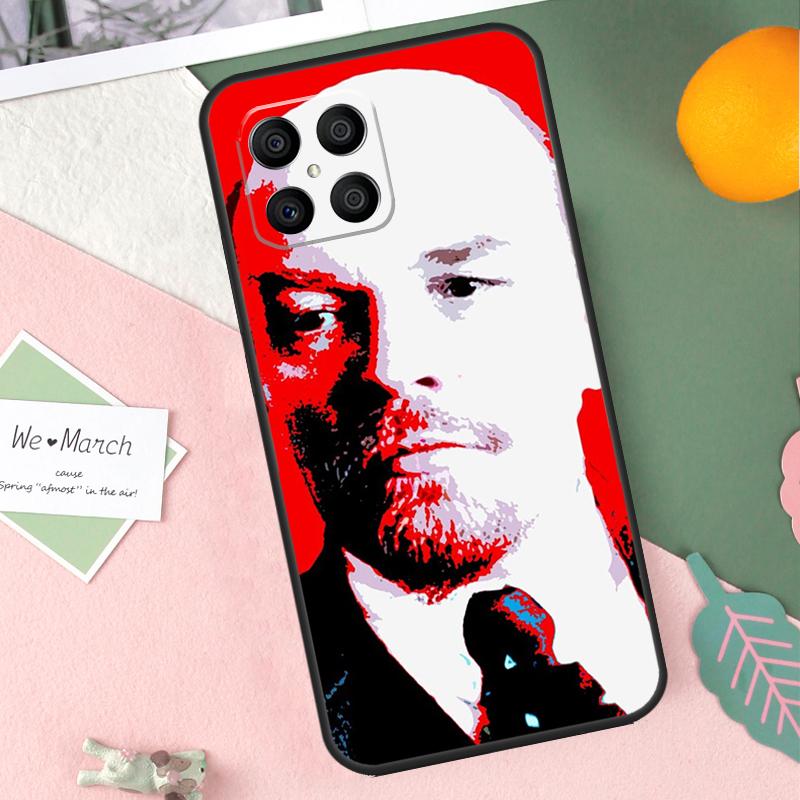 lenin Soviet Union flag Case For Honor X9b X8b X9a X8a X8 X9 X9c 50 70 90 Lite Honor 200 Pro Magic 7 5 6 Lite Cover