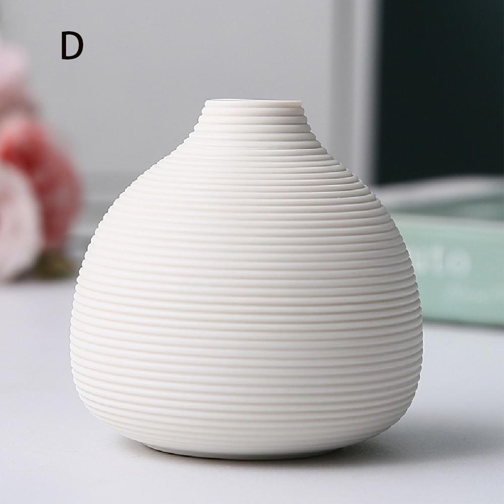 Małe ceramiczne wazony, prosty wystrój domu, dekoracja salonu, doniczki na suche kwiaty, rękodzieło, wazony hydroponiczne