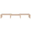 Monitor Stand 60 X 24 X 10.5 Cm Solid Pine Wood