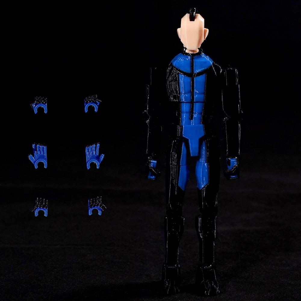 Giocattoli Invincibili Stampati in 3D Action Figure Modello Anime Lucky Dummy 13 Supereroi Mark Thragg Giocattolo Multiaricolato Ornamenti Regali