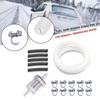 Diesel Heater Inline Fuel Filter Hose Clip Pipe Line Kit Replace Parking Heater Fuel Tank Hose Clip Kits 4M Leakproof