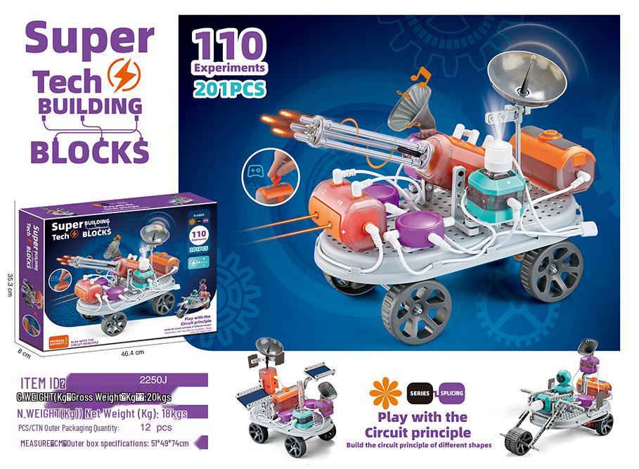 DIY Science Experiment Kit - Electronic Circuit Building Blocks for Primary Students