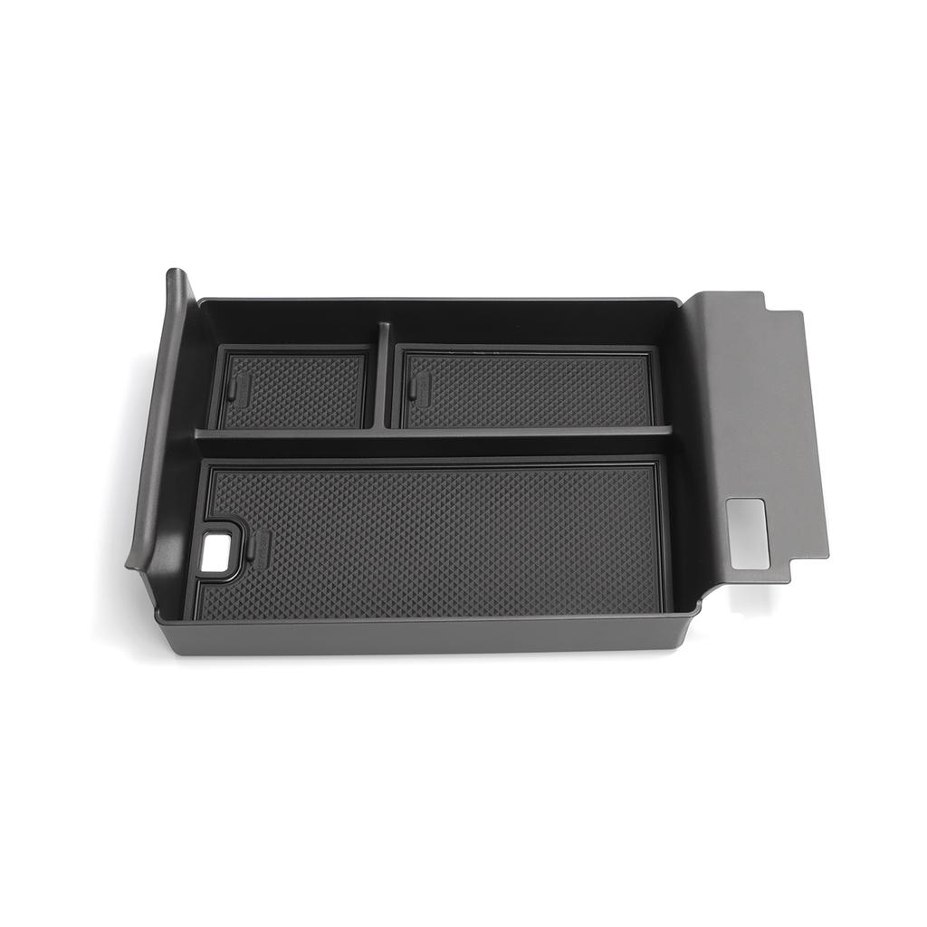 for Chery Tiggo 9 2024 2025 FULWIN T9 Armrest Storage Box Car Tray Organizers Accessories Tidying Black ABS