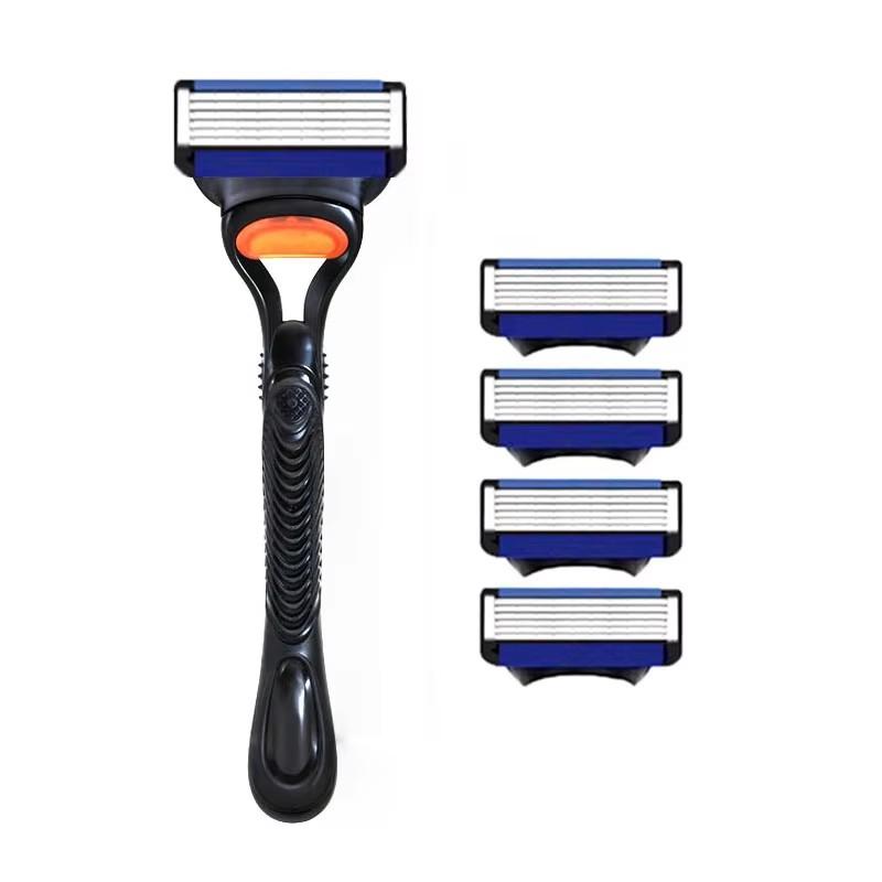 NEW 4-25 Pcs Comb Men's Razor Fusion Pro Power Shaving Shaver Male Face Beard Hair Trimmer 6 Layer Blades Replacement Refills