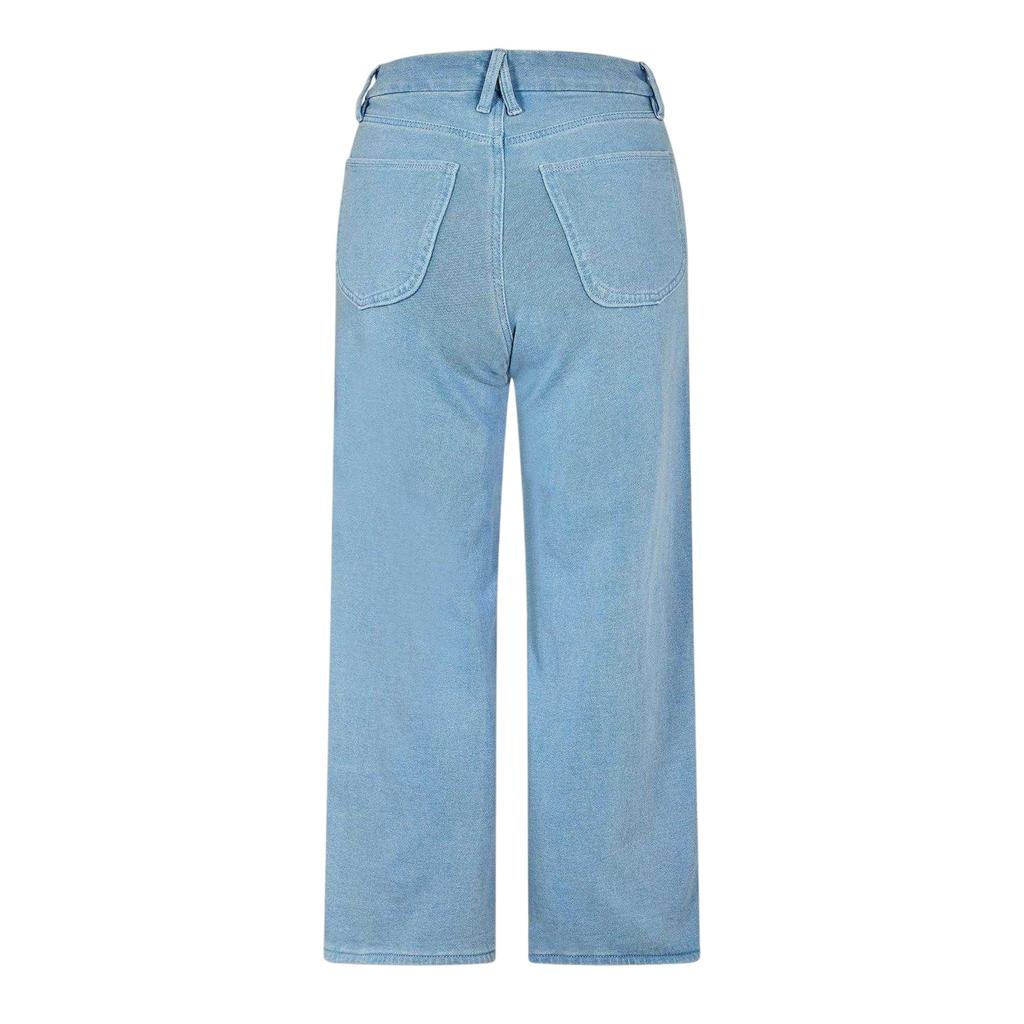 Good American Womens/Ladies Wide Leg Jeans