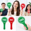 Double-Sided YES/NO Answer Paddle Quick Feedback Feedback Signal Cards Response Paddle