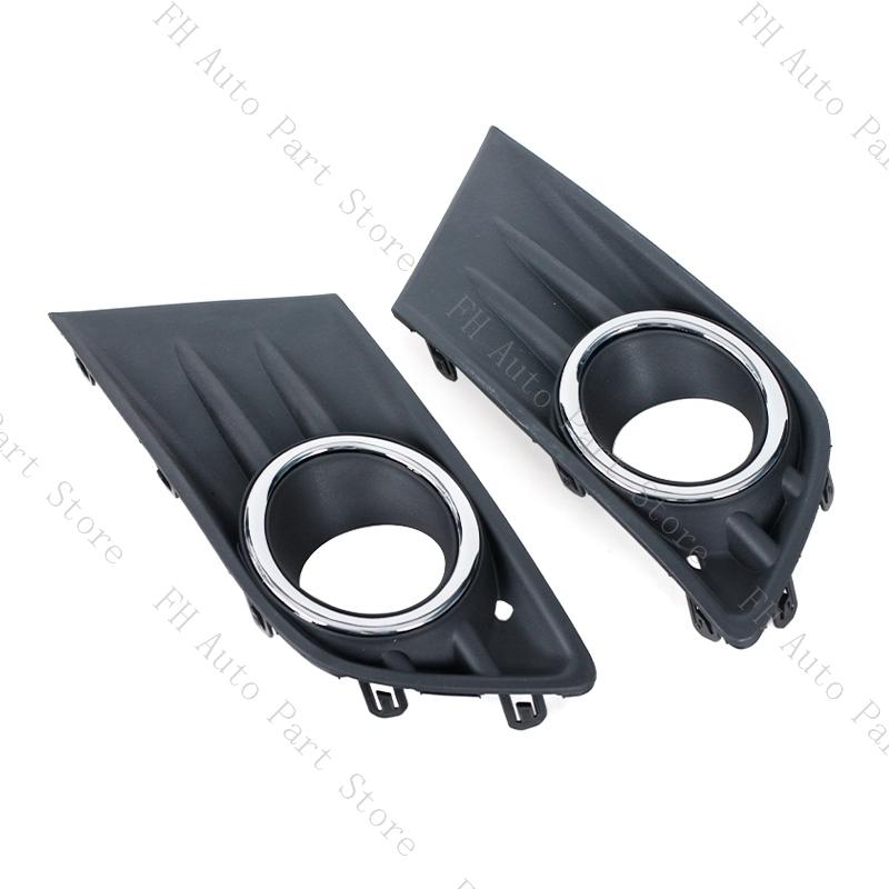 For Honda Pilot 2012 2013 2014 2015 Front Bumper Fog Lamp Light Trim Grille Cover Frame Lid Bezel Hood