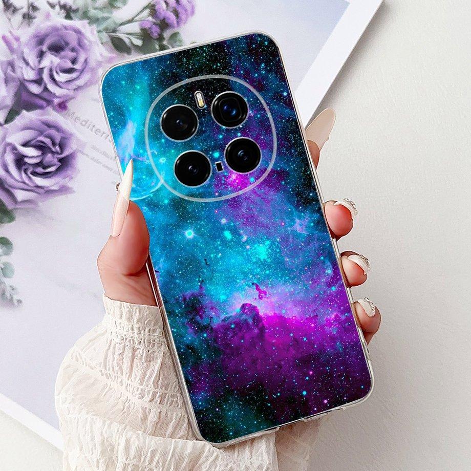 Soft Liquid Silicone Back Cover For Honor Magic 7 Pro Magic6 Lite Magic 5Lite Phone Case Marble Gothic Style Cartoon Clear Coque